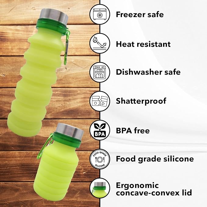 Gadgetime USA Collapsible Water Bottle - Image 4