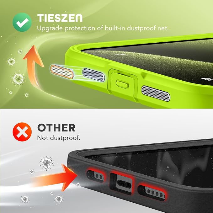TIESZEN for iPhone 15 Pro Max Case, Compatible - Image 7