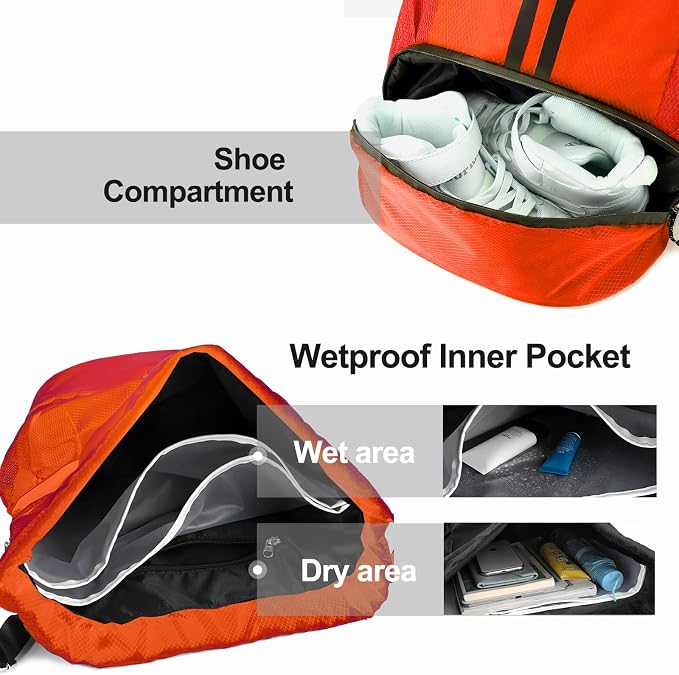 Hoedia Sports Drawstring Backpack - Image 2