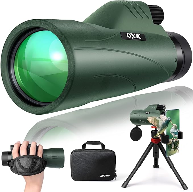 12x56 High Power Monocular Telescope by OXKOptics