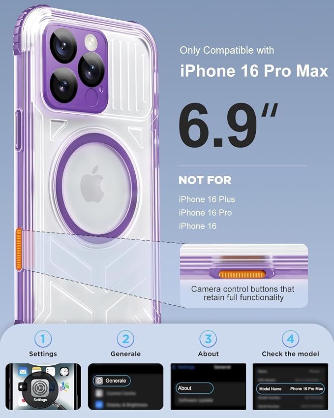 for iPhone 16 Pro Max Waterproof Case - Image 2