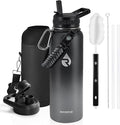 RAYMYLO Insulated Water Bottle 40 oz, Triple Wall Vacuum Stainless Steel by RAYMYLO