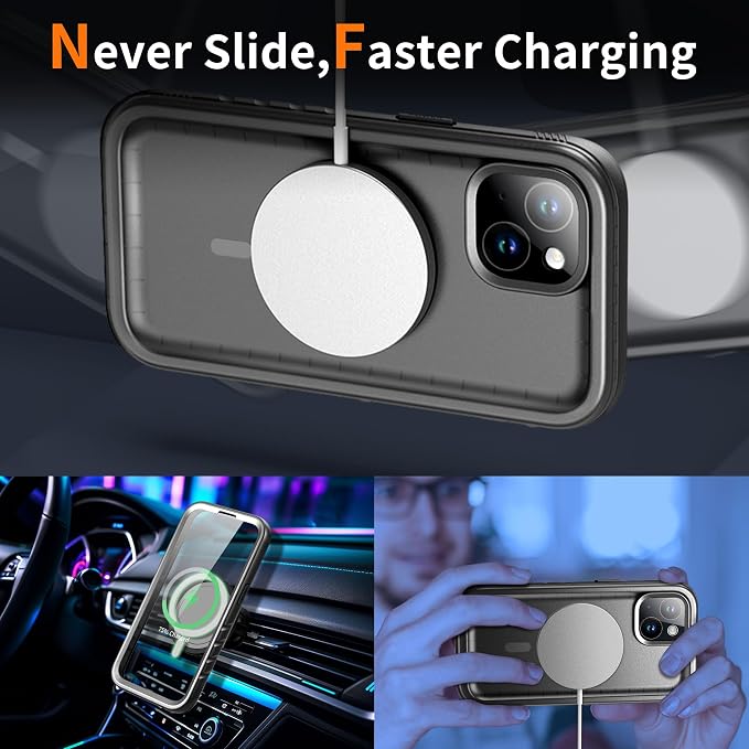 Cozycase for iPhone 14 Plus Waterproof Shockproof Dustproof Case - Image 5