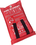 ISOP Fire Blanket 47 * 70 inches – Fire Retardant Blanket – Heavy Duty by ISOP