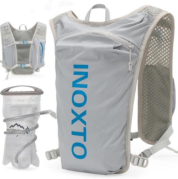 INOXTO Running Hydration Vest Backpack, Lightweight Insulated Pack by INOXTO