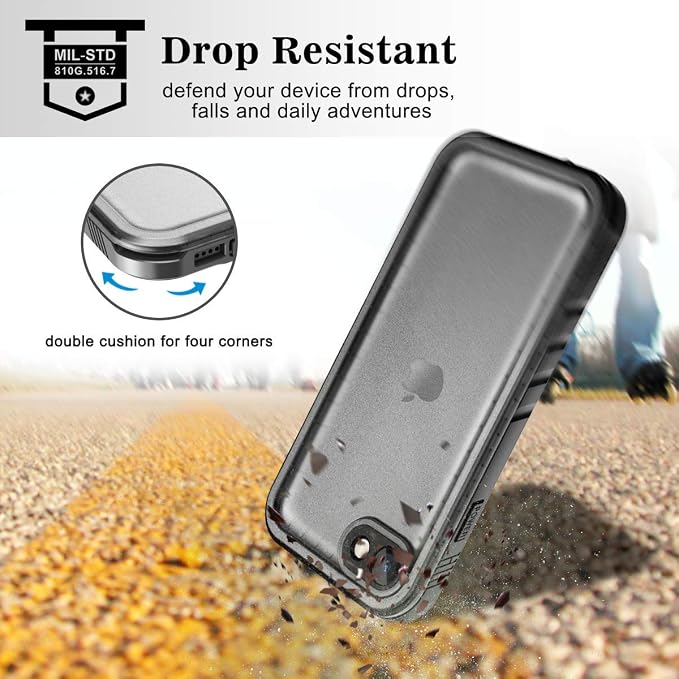 SPORTLINK Waterproof Case for iPhone SE 3rd 2022/iPhone SE 2nd 2020/iPhone 7/8 - Image 3