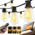 KYY 54FT Solar String Lights Outdoor Waterproof by KYY