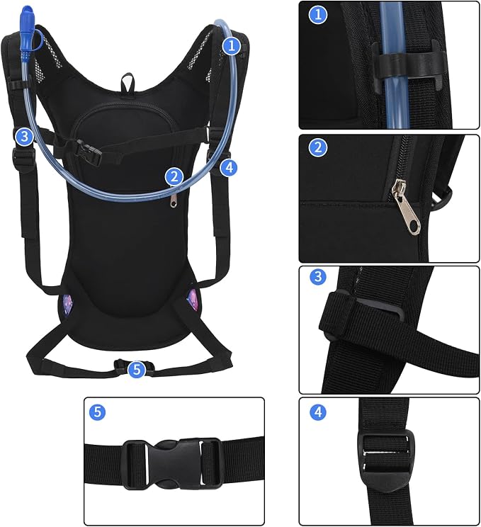 Roptat Hydration Backpack Pack - Image 5