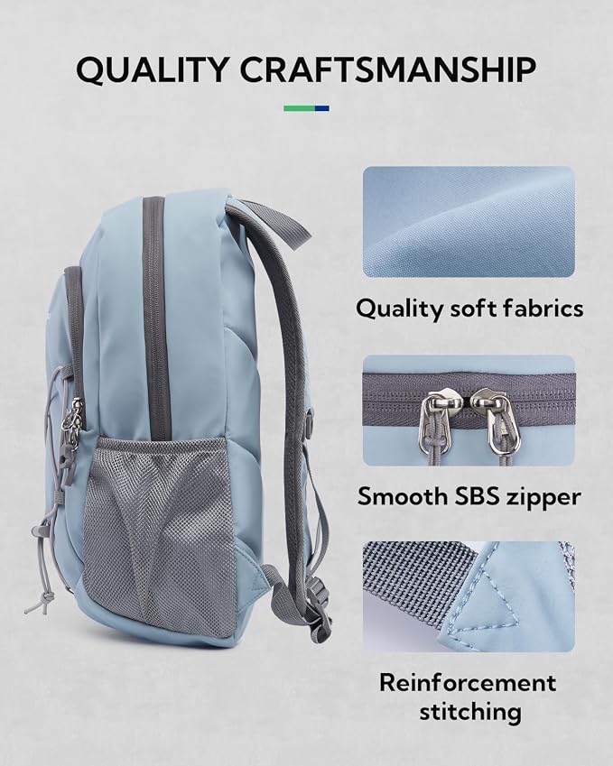 WATERFLY 12L Small Hiking Backpack: Day Pack Lightweight Travel Bag Camping - Image 5