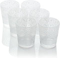 Victoria Clear Set of 6 Premium Acrylic DOF Glass 16 oz – Unbreakable Drinkware by CERTIFIEDINTERNATIONAL