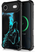 for iPhone 17 Air Case, for MagSafe Graphic Design for Girl Boy Soft Silicone by FKBRCL4U