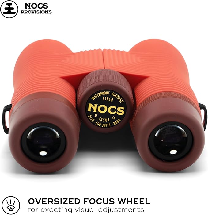 Nocs Provisions Field Issue Compact 8x32 Waterproof Binoculars, Shockproof - Image 2