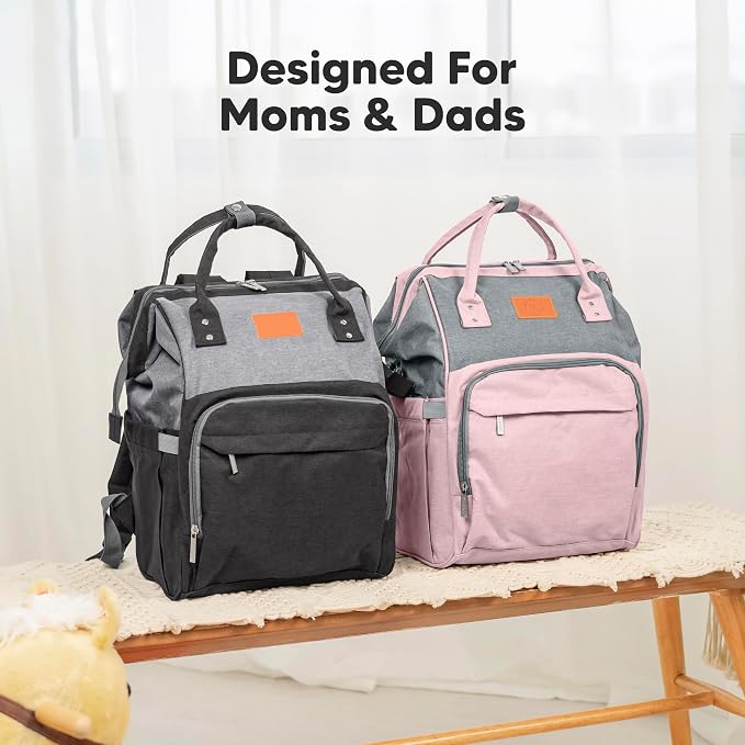 KeaBabies Baby Diaper Bag Backpack - Image 8