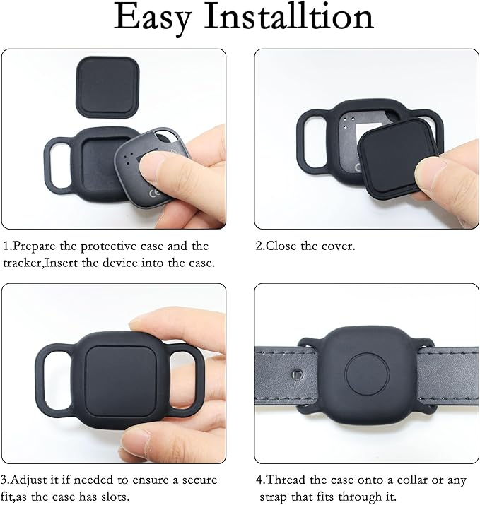 Waterproof Dog Collar Holder for Tile Life360 Mate 2024/2022 Tracker, Anti Lost - Image 4