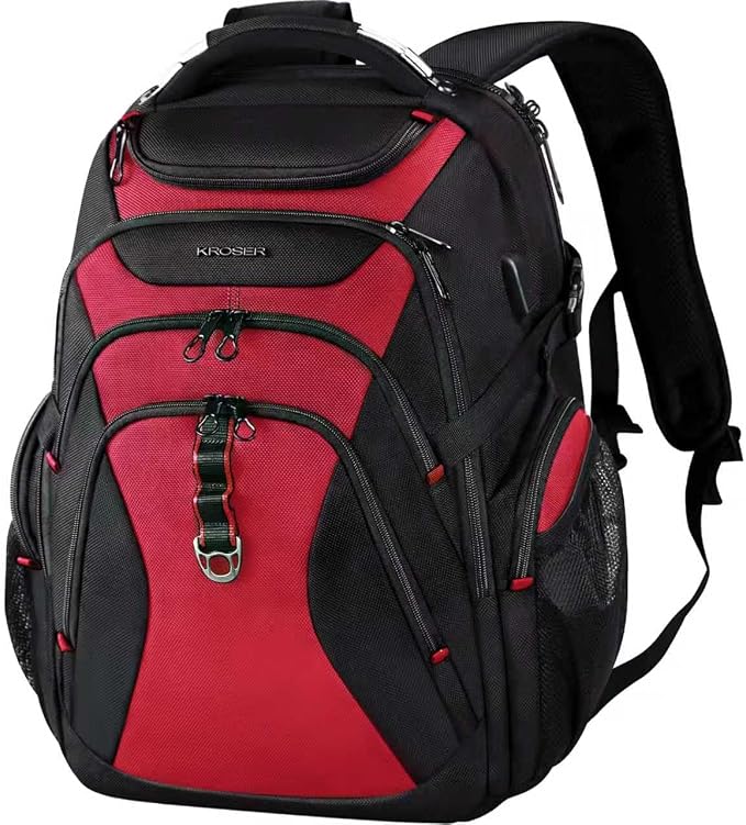 KROSER Travel Laptop Backpack 17.3 Inch XL Computer Backpack by KROSER