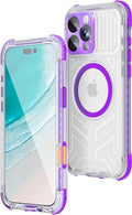 WIFORT for iPhone 16 Pro Waterproof Case, Fit for Magsafe Full Body Magnetic by WIFORT