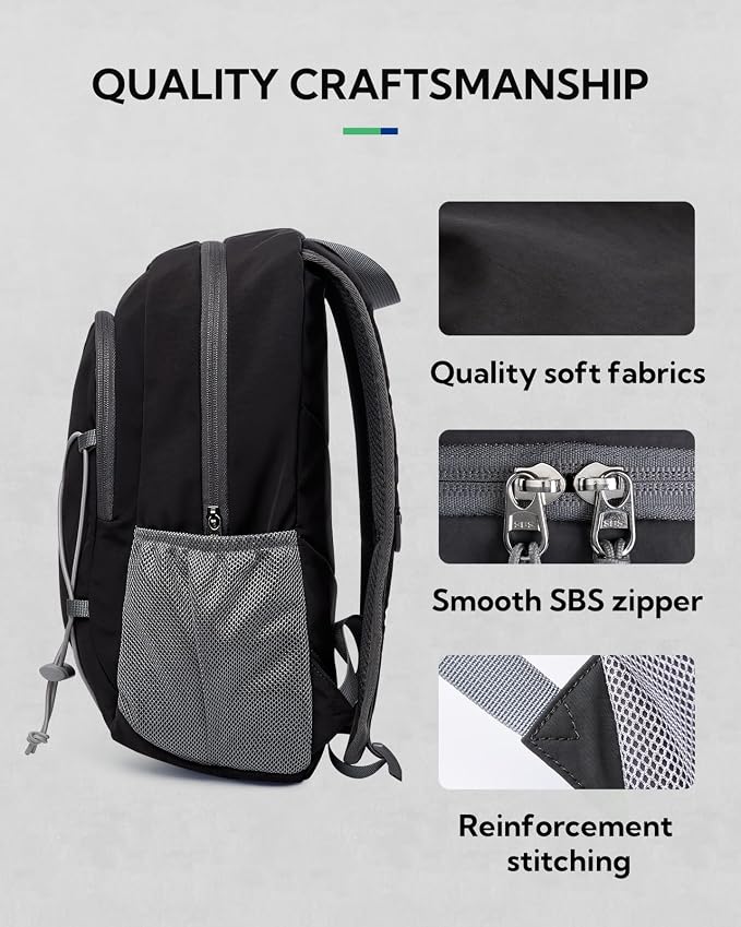 WATERFLY 12L Small Hiking Backpack: Day Pack Lightweight Travel Bag Camping - Image 5