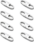 zelin Anti Theft Zipper Clips Double Opening Small Carabiner Clips, Commuting by zelin