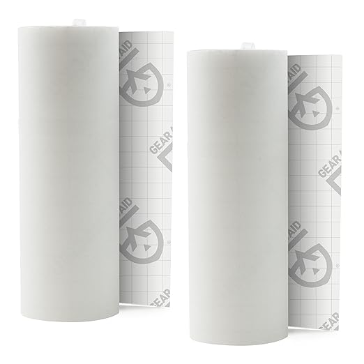 GEAR AID Tenacious Tape 3” x 20” Clear Vinyl Gear Repair Tape, Fix Holes and by GEARAID