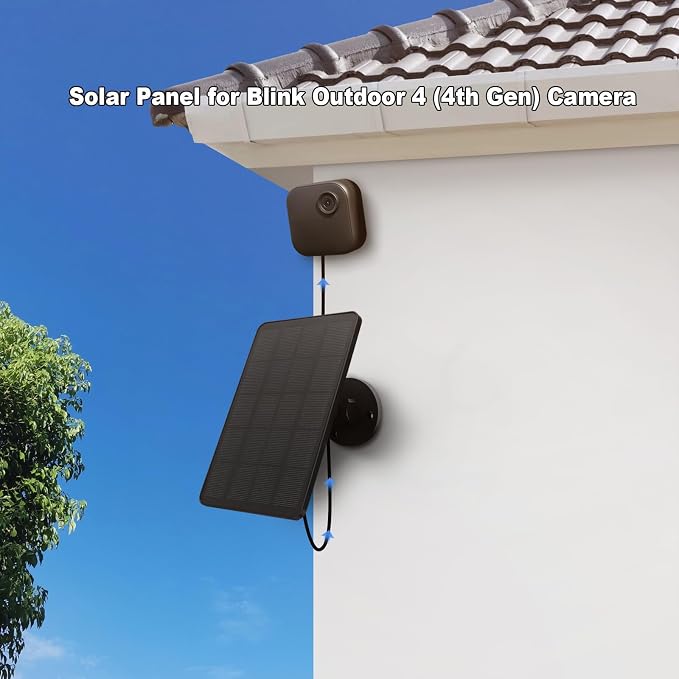 2 Pack Solar Panel for Blink Outdoor 4 Camera, 4W Solar Panels - Image 3