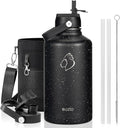 BUZIO Insulated Water Bottles 64oz by BUZIO