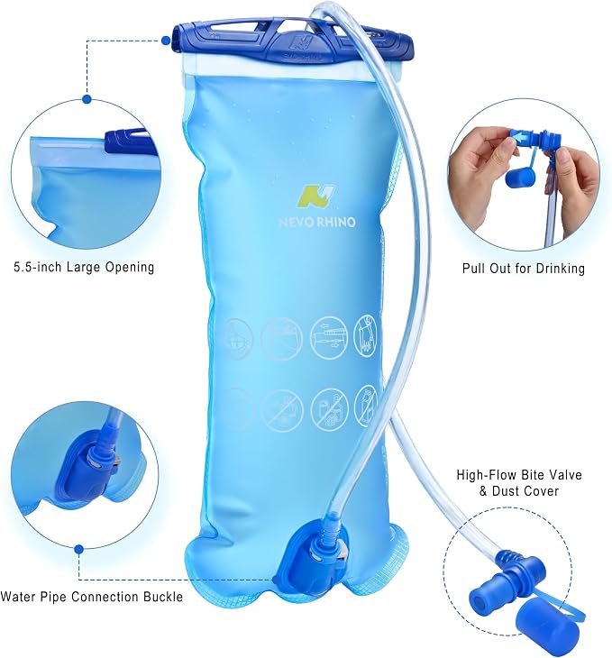Lightweight Hydration Backpack, Running Backpack - Image 9