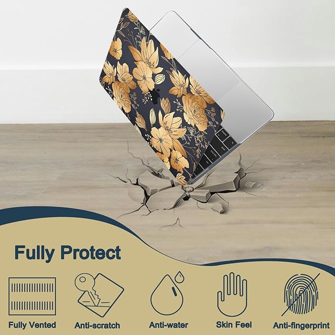 Printed Case for MacBook Air M1 13 inch 2020 2019 2018 Release, Aesthetic Hard - Image 5