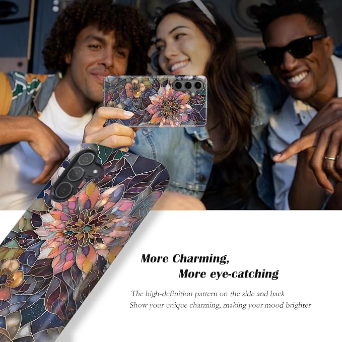 Compatible for Samsung Galaxy A16 5G Case, Dual Layer Heavy Duty 2 in 1 - Image 4