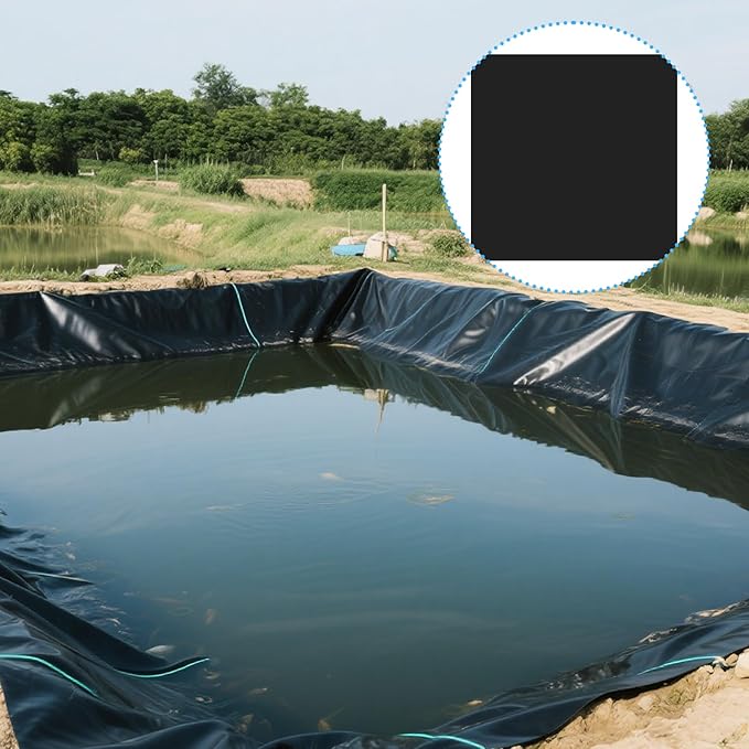 5 Pcs 12 x 12 Inches Large Pond Liner Repair Patch Self-Adhesive EPDM Liner - Image 6