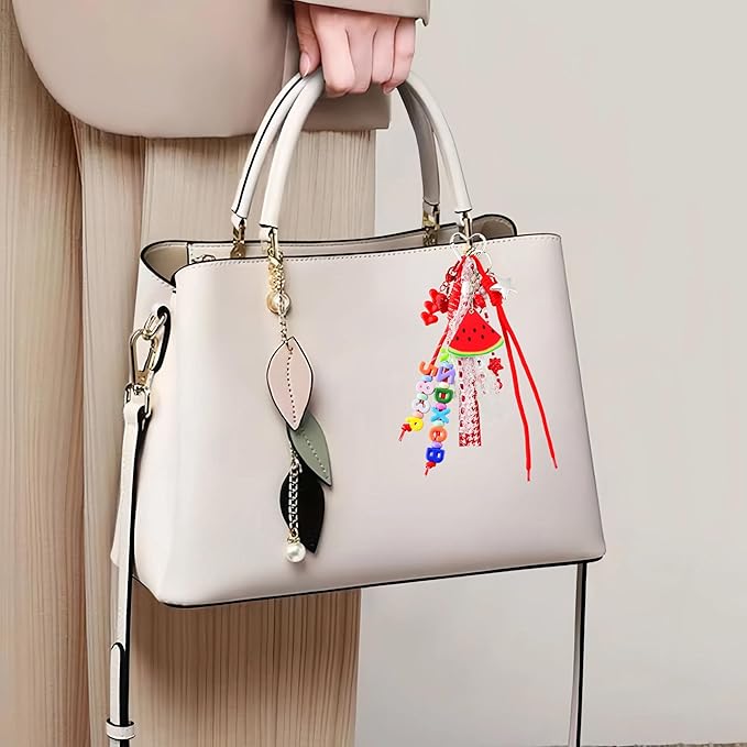 Carabiner Clip 48Pcs Purple Metal Key Ring Clip Circle Keychain Rings Bulk - Image 4
