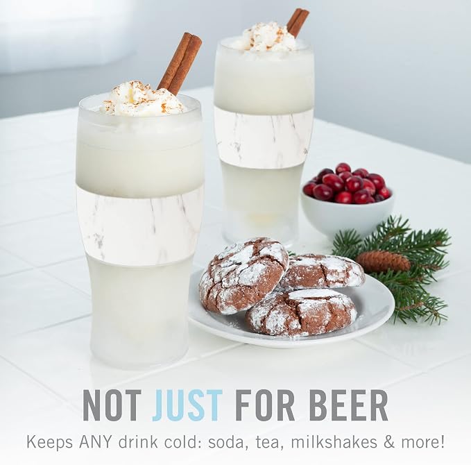 Host Freeze, Frozen Mugs, Freezable Pint Set, Beer Keep Your Drinks Cold - Image 4