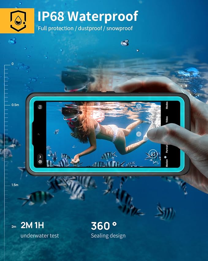 Lanhiem Pixel 10 Pro Case, IP68 Waterproof Dustproof Case - Image 2