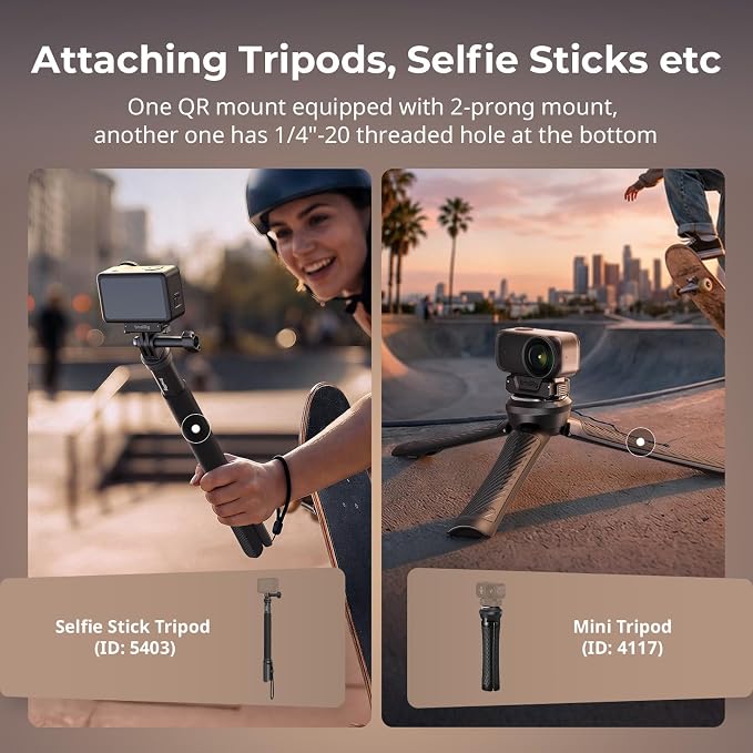 SmallRig Action 6 / Nano Magnetic Quick-Release Adapter Mount - Image 4