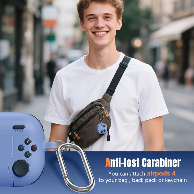 Getino Game Case for AirPods 4 2024 Cover - Image 8