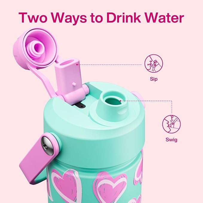 ENCOOL Valentine's Day Insulated Water Bottle - Image 3