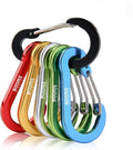 Booms Fishing CC1 Multi-Use Carabiner Clip, 6 Pack Small Caribeener Clips by BoomsFishing
