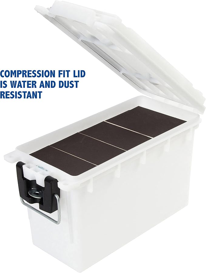 Sheffield 12634 Field Box, or Shotgun Ammo Storage Box, Tamper-Proof Locking - Image 4