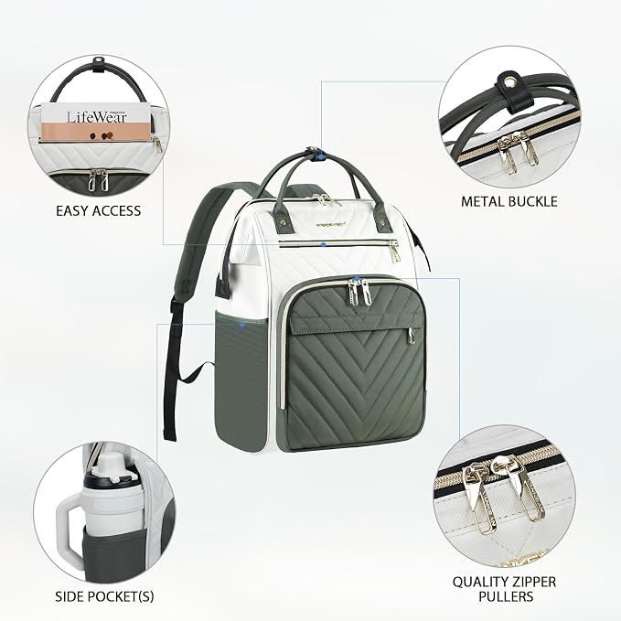 VANKEAN 17 Inch Laptop Backpack - Image 5