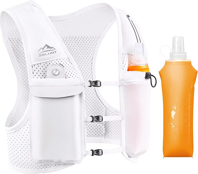 Zelvot Running Vest for Women Men, USA Original Patent, Adjustable Chest Straps by Zelvot