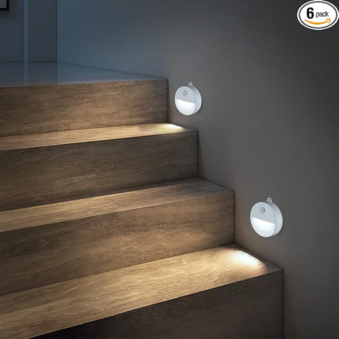 EverBrite LED Motion Sensor Night Light, Automated On & Off, Cool White Motion by EverBrite