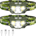 LHKNL Headlamp Flashlight, Lumen Ultra-Light Bright LED Rechargeable Headlight by LHKNLHOME
