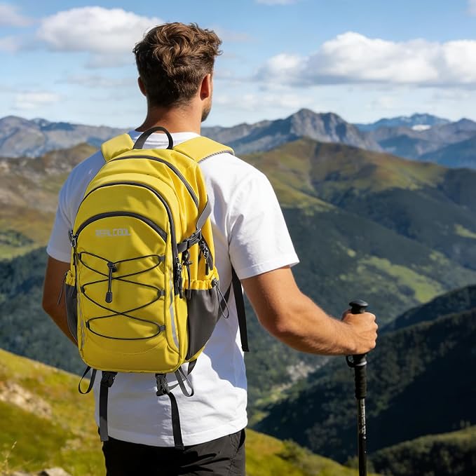 RealCool Hiking Backpack for Men Women, 20L Lightweight Waterproof Travel - Image 6