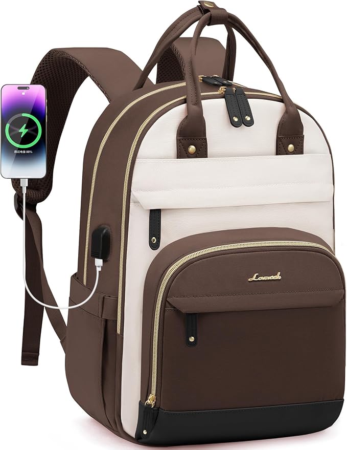 LOVEVOOK Backpack for Women, Laptop Backpack Women, Fits 17 Inch Laptop Bag by LOVEVOOK