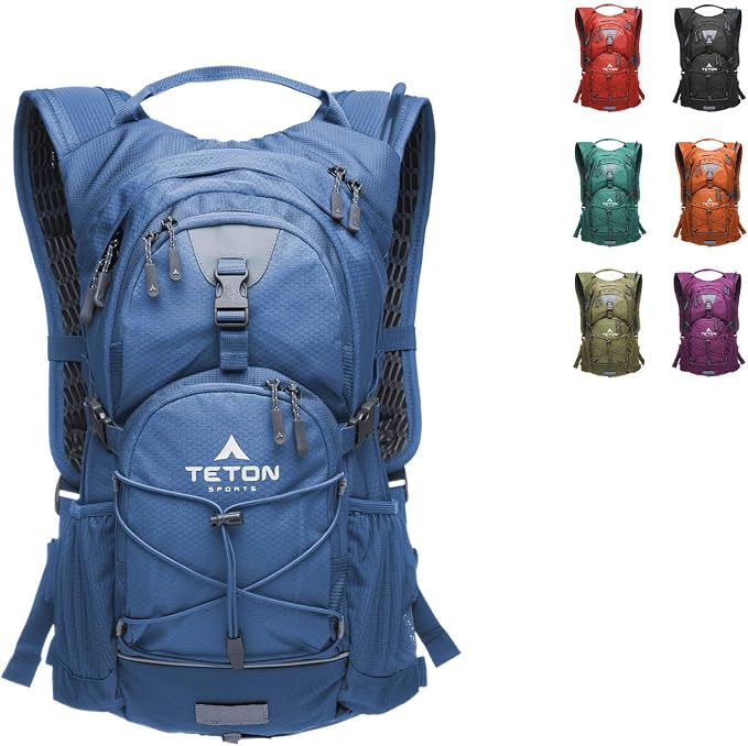 Teton Oasis/Trailrunner Hydration Backpack – Lightweight Water Pack by Teton