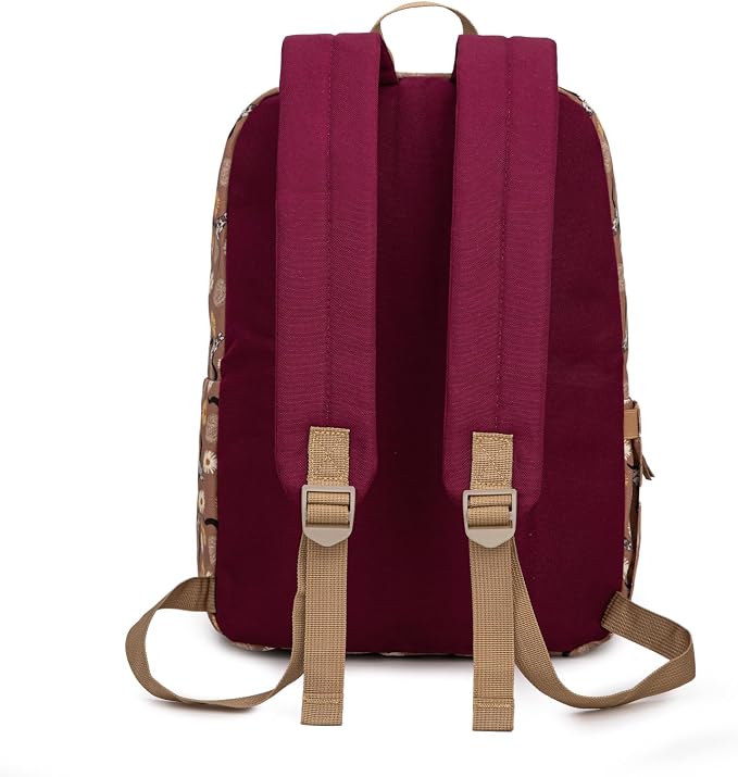 Montana West Backpack for Women Men 2 PCS Lightweight College Bookbags Casual - Image 5