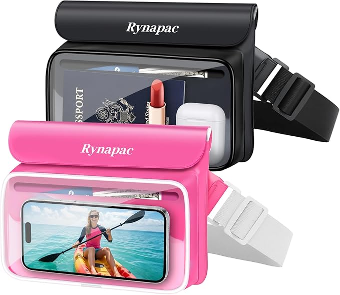 IPX8 Waterproof Fanny Pack, Waist Bag by Rynapac