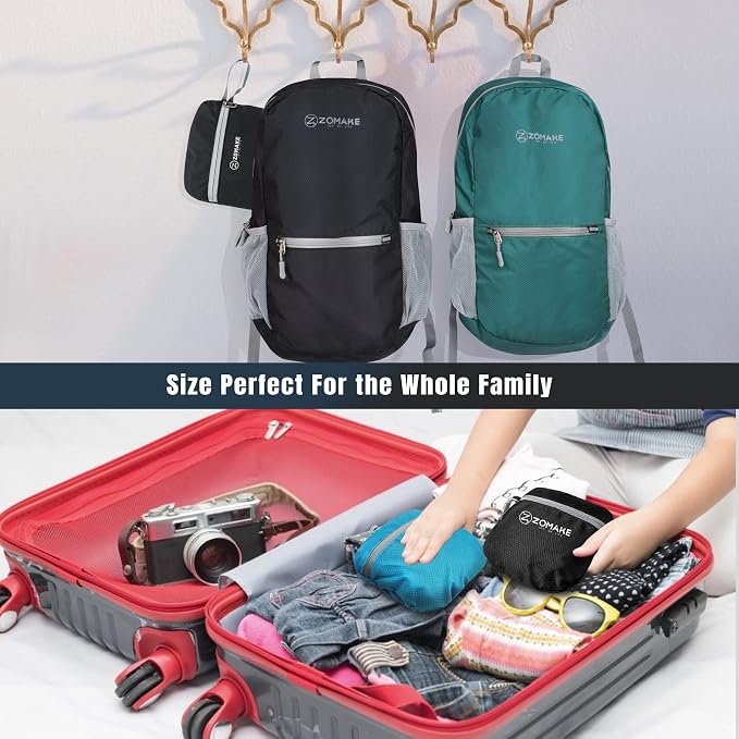 ZOMAKE Ultra Lightweight Hiking Backpack 20L, Packable Small Backpacks Water - Image 5