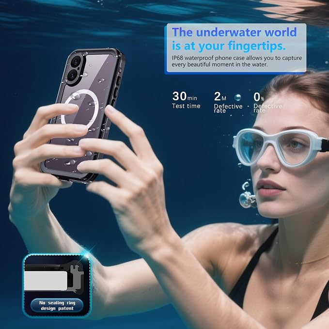 Waterproof Case for iPhone 17 – IP68 Submersible Shield - Image 3