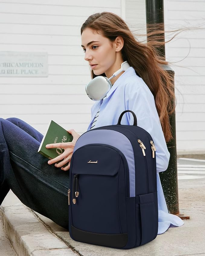 LOVEVOOK Backpack for Women, 15.6 Inch Laptop Backpacks for Work College Travel - Image 2