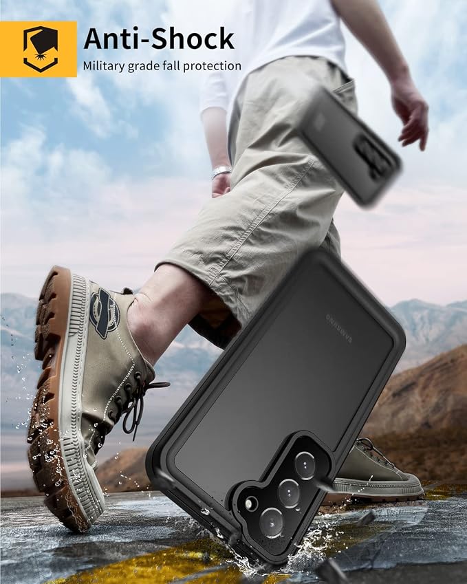 Lanhiem for Samsung A54 5G Case, Galaxy A54 5G Case, IP68 Waterproof Dustproof - Image 4